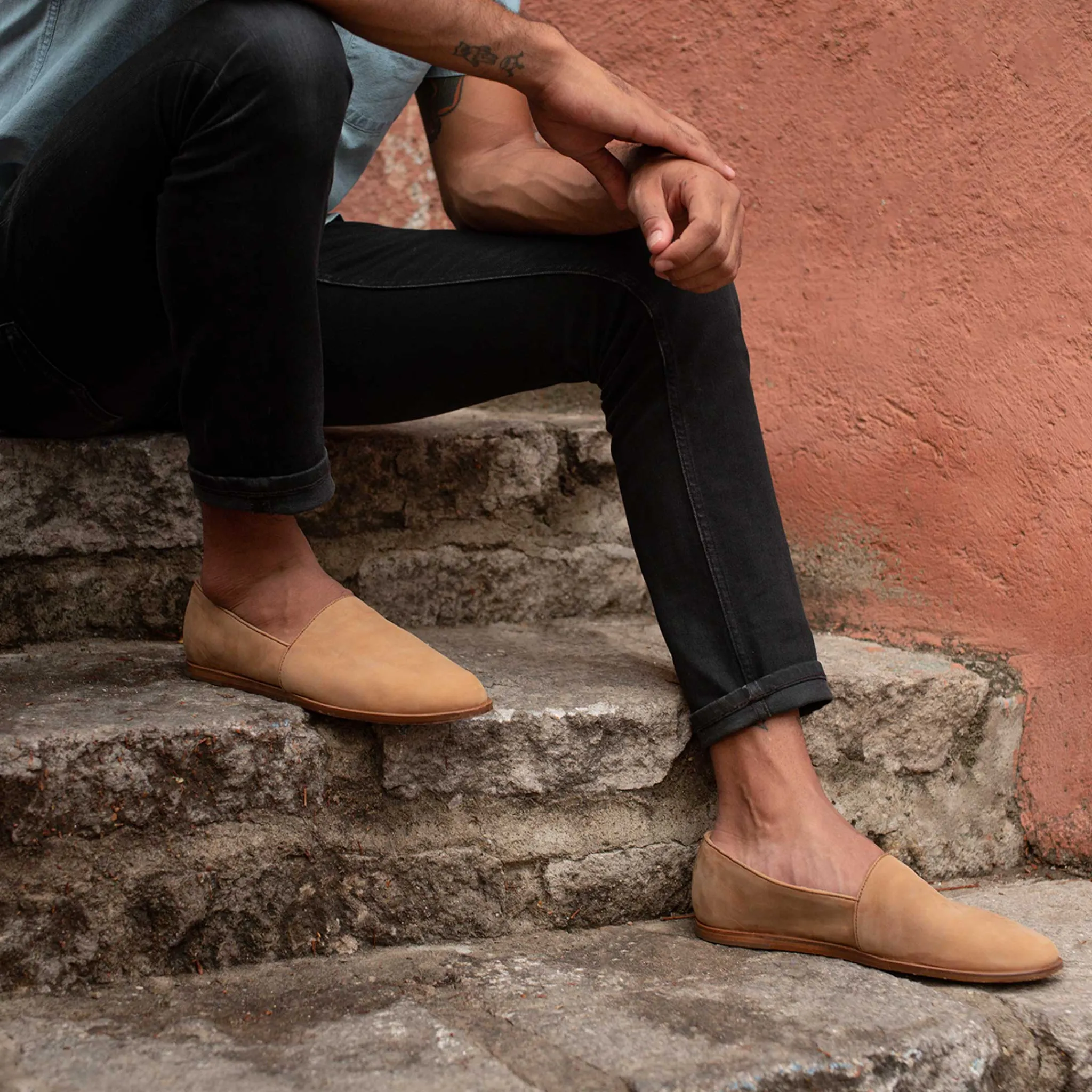 Nisolo Oxfords & Loafers-Alejandro Slip On Tobacco