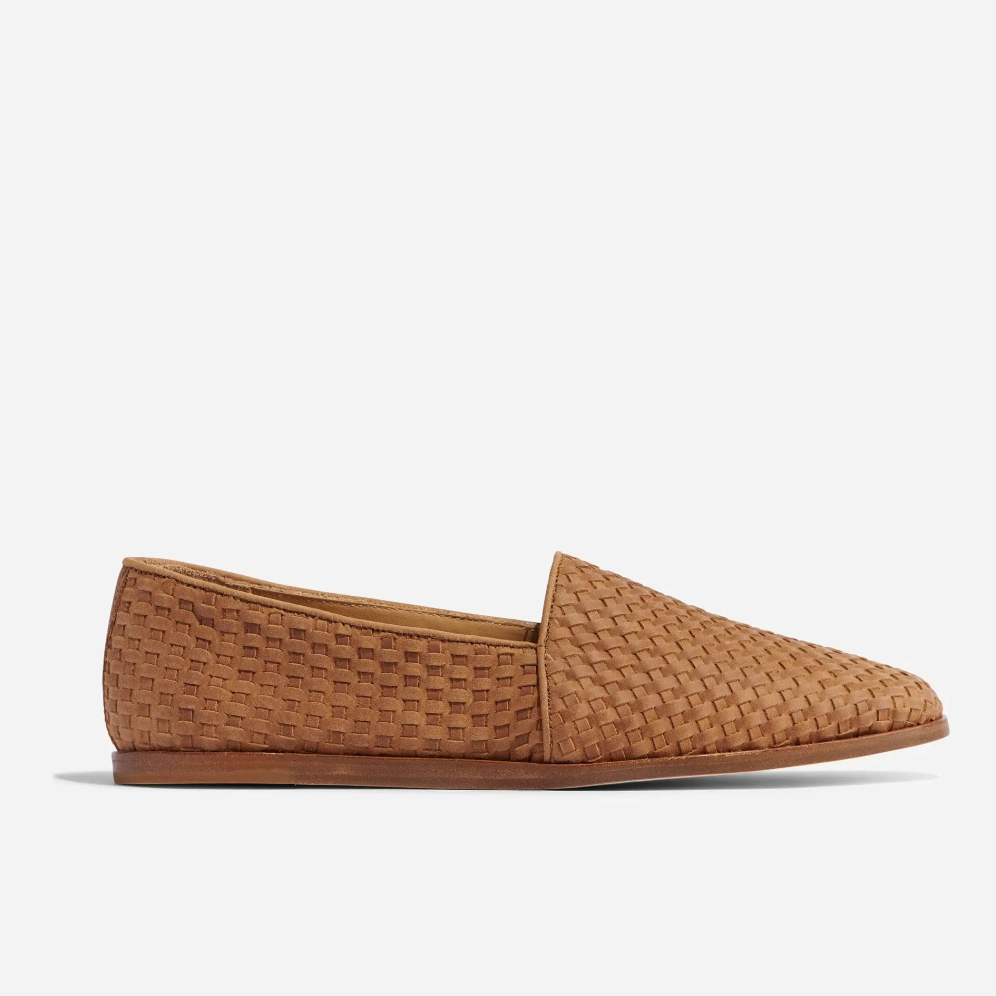 Nisolo Oxfords & Loafers-Alejandro Woven Slip On Woven Tobacco