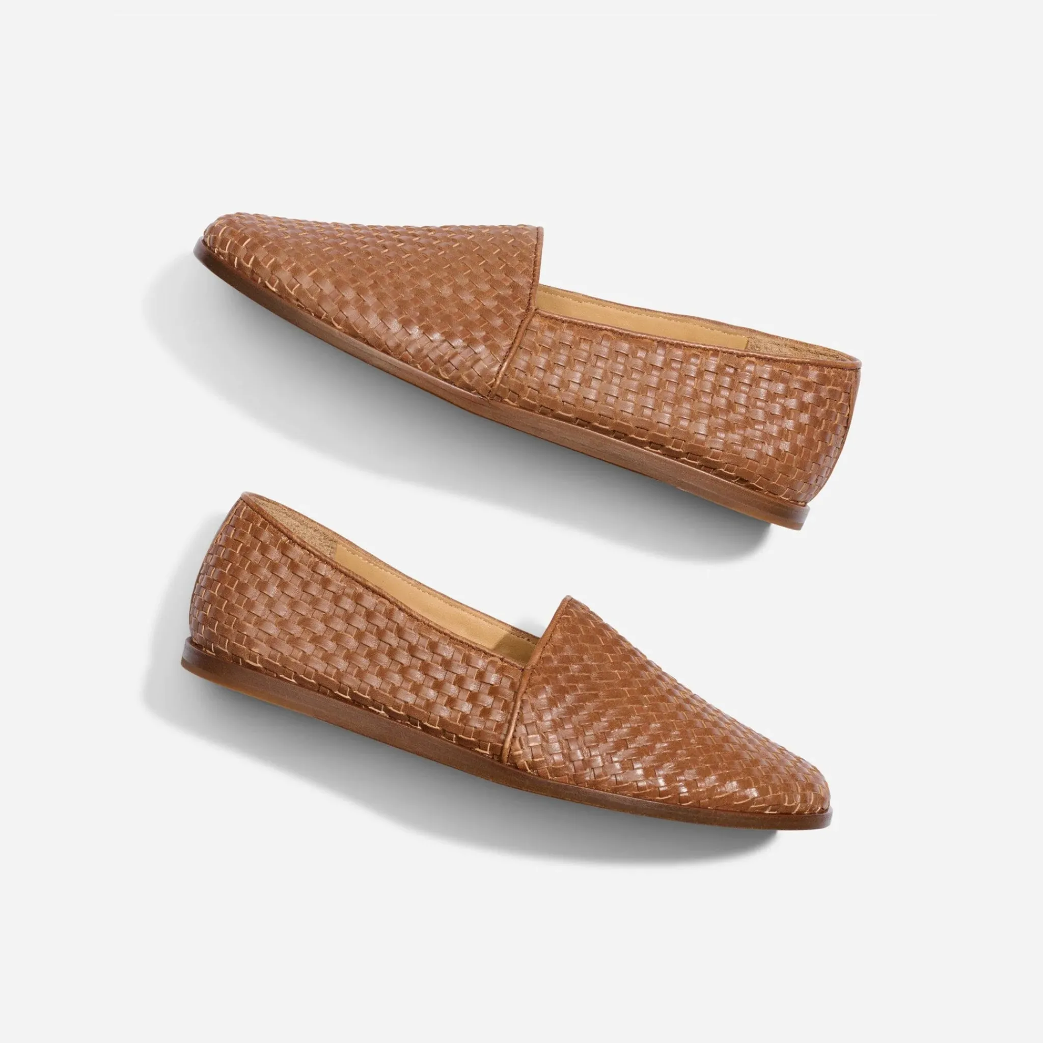 Nisolo Oxfords & Loafers-Alejandro Woven Slip On Woven Brown