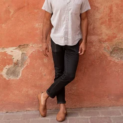 Nisolo Sandals & Slip Ons-Alejandro Woven Slip On Woven Brown