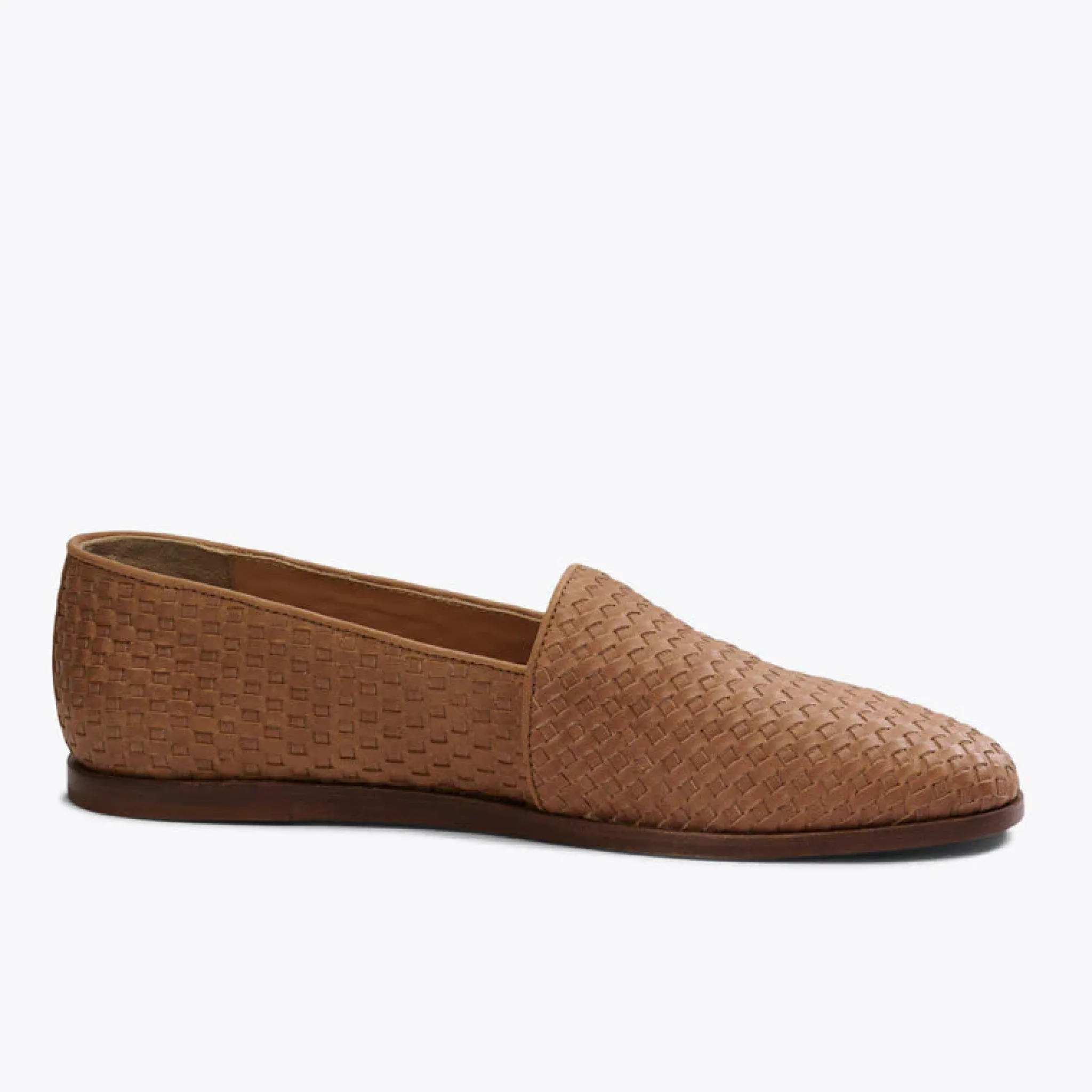 Nisolo Sandals & Slip Ons-Alejandro Woven Slip On Woven Almond