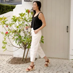 Nisolo Sandals-All-Day Open Toe Clog Brandy