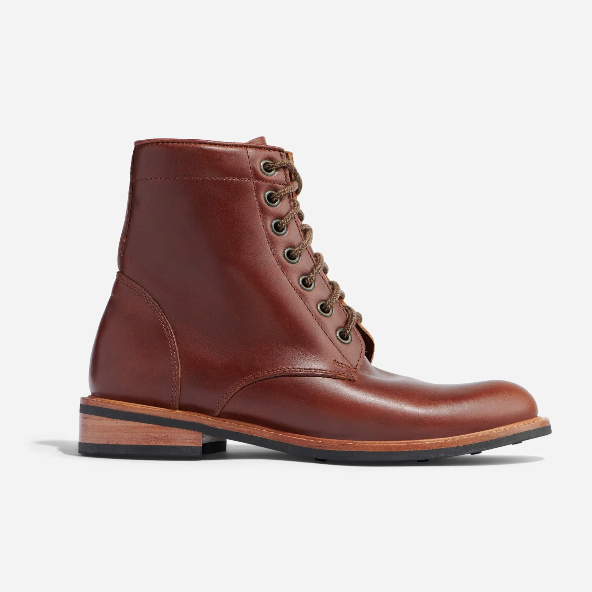 Nisolo Boots-All-Weather Amalia Boot Brandy