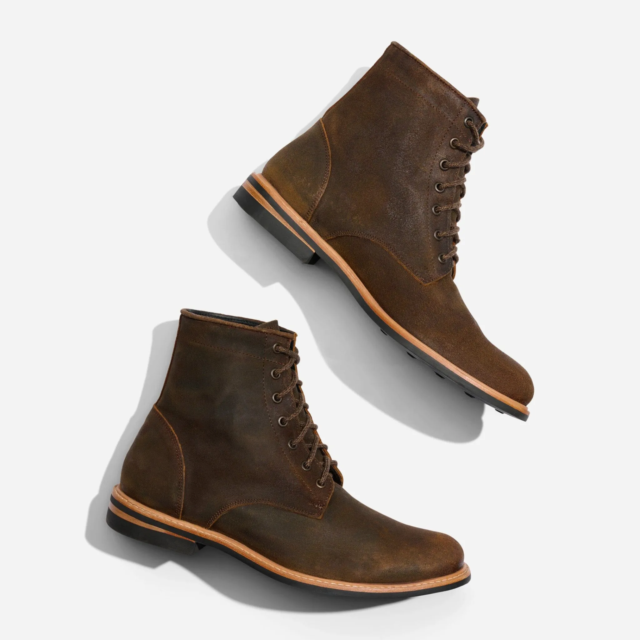 Nisolo Boots-All-Weather Andres Boot Waxed Brown