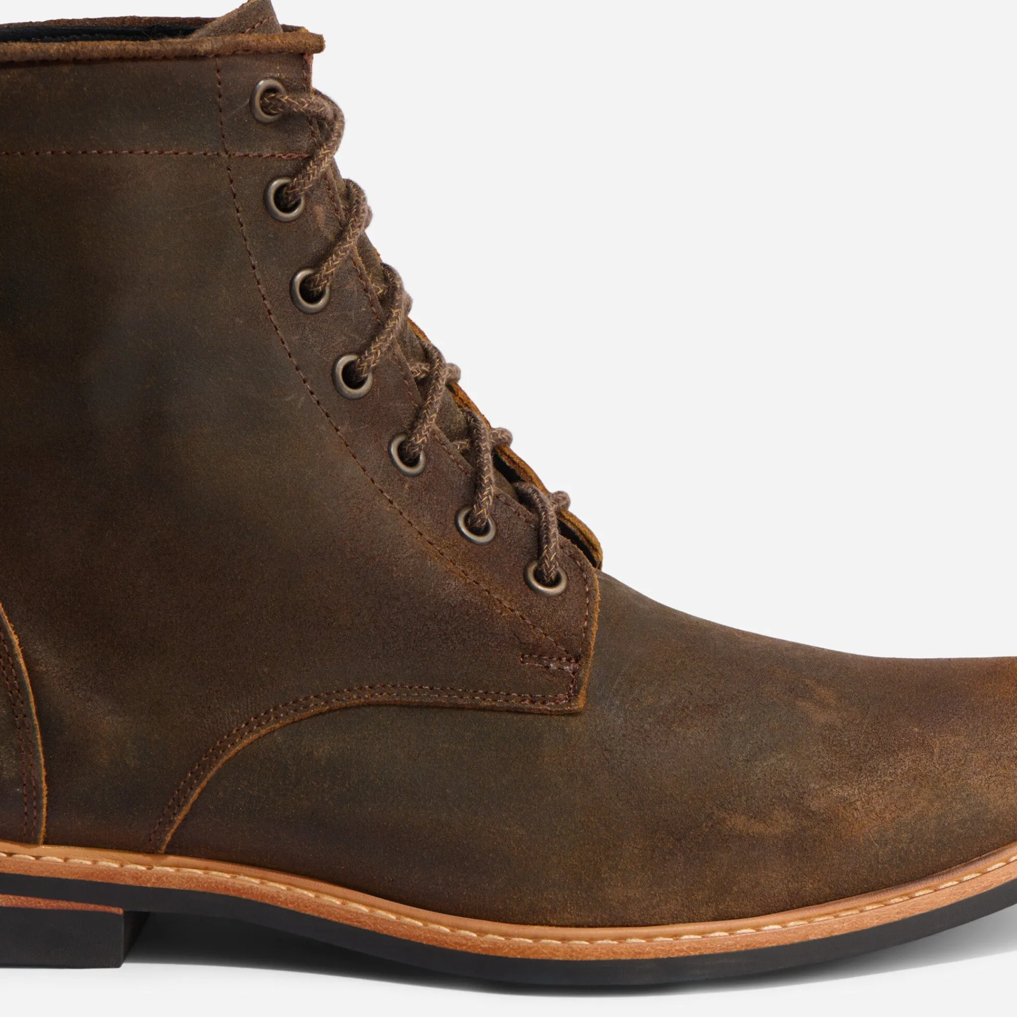 Nisolo Boots-All-Weather Andres Boot Waxed Brown