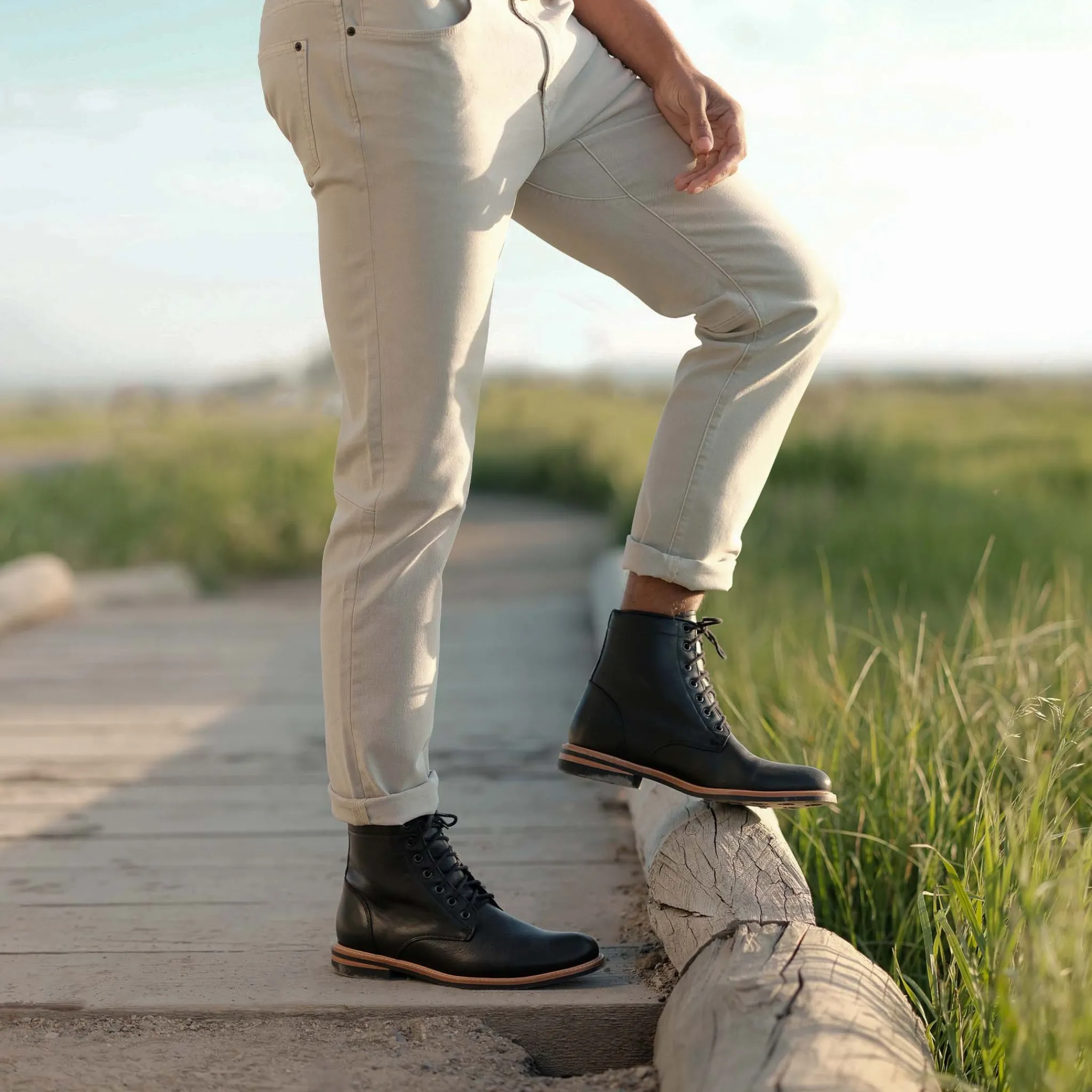 Nisolo Boots-All-Weather Andres Boot Black