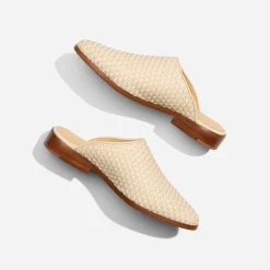 Nisolo Mules-Ama Woven Mule Woven Bone