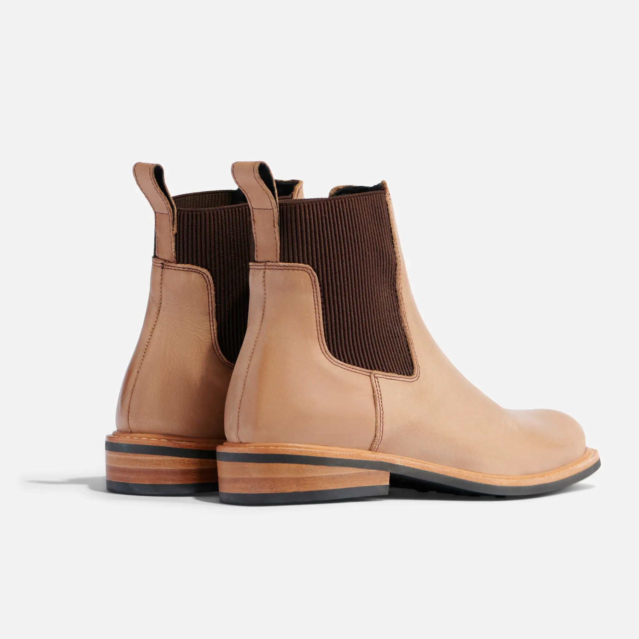 Nisolo Boots-Carmen Chelsea Boot Almond