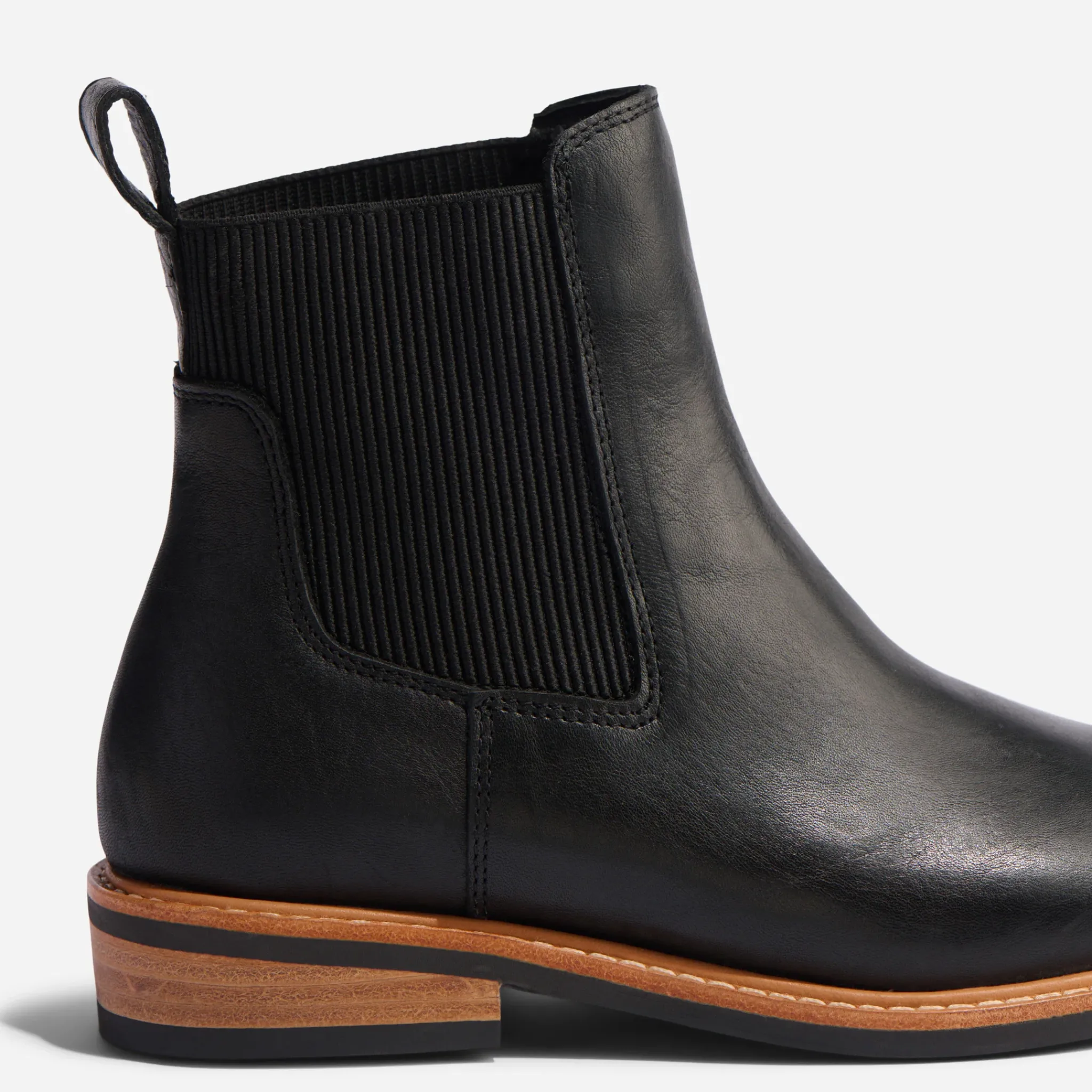Nisolo Boots-Carmen Chelsea Boot Black