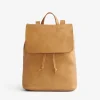 Nisolo Bags & Wallets-Daniela Drawstring Backpack Almond