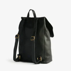 Nisolo Bags & Wallets-Daniela Drawstring Backpack Black