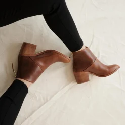 Nisolo Boots-Dari Boot Brandy