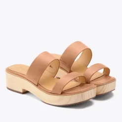 Nisolo Heels-Ellie All-Day Clog Almond