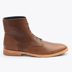 Nisolo Boots-Everyday Lace-Up Boot Brown