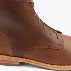 Nisolo Boots-Everyday Lace-Up Boot Brown