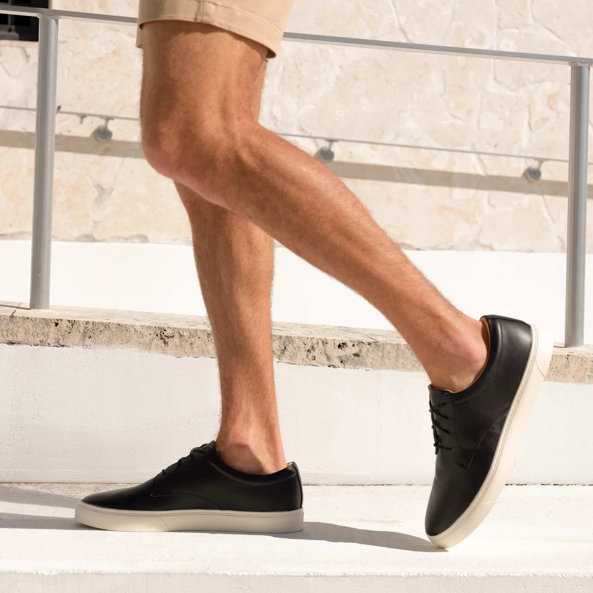 Nisolo Sneakers-Everyday Low Top Sneaker Black