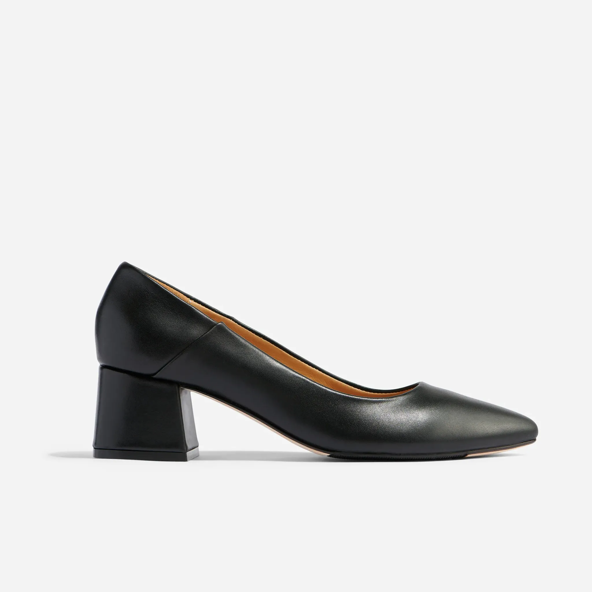 Nisolo Heels-Fiorela Go-To Mid Heel Black
