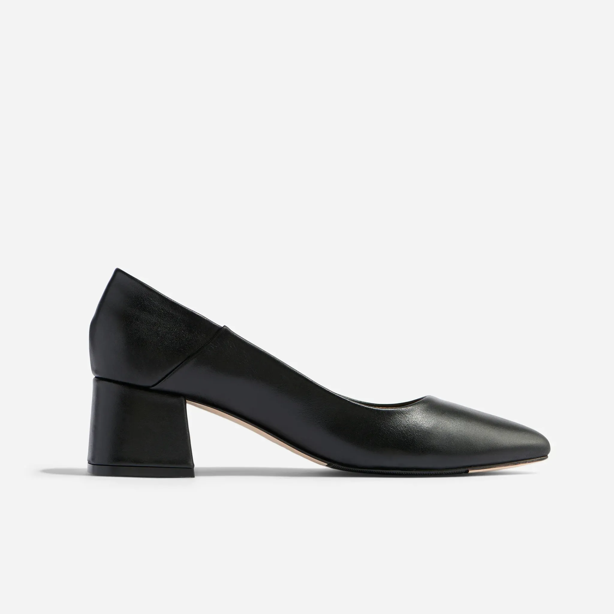 Nisolo Heels-Fiorela Go-To Mid Heel Black