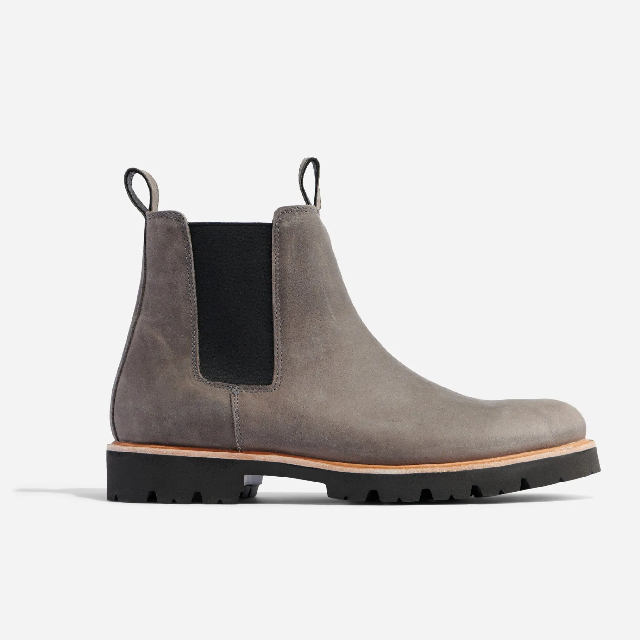 Nisolo Boots-Go-To Chelsea Boot Grey