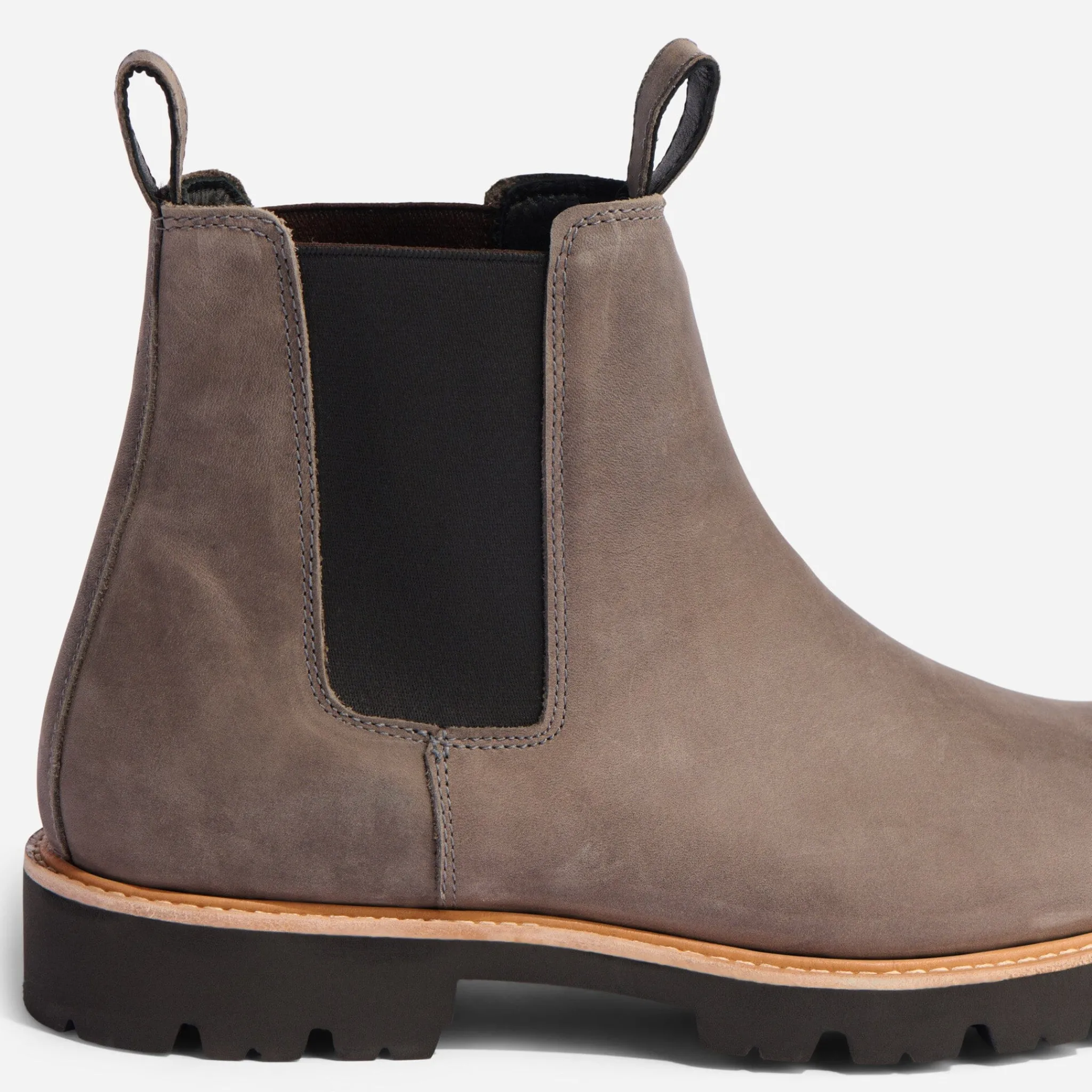 Nisolo Boots-Go-To Chelsea Boot Grey