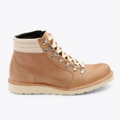 Nisolo Boots-Go-To City Hiker Boot Almond