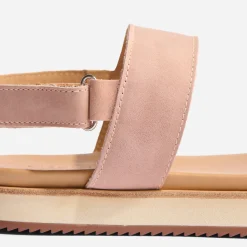 Nisolo Sandals-Go-To Flatform Sandal Desert Rose