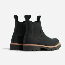 Nisolo Boots-Go-To Lug Chelsea Boot Black