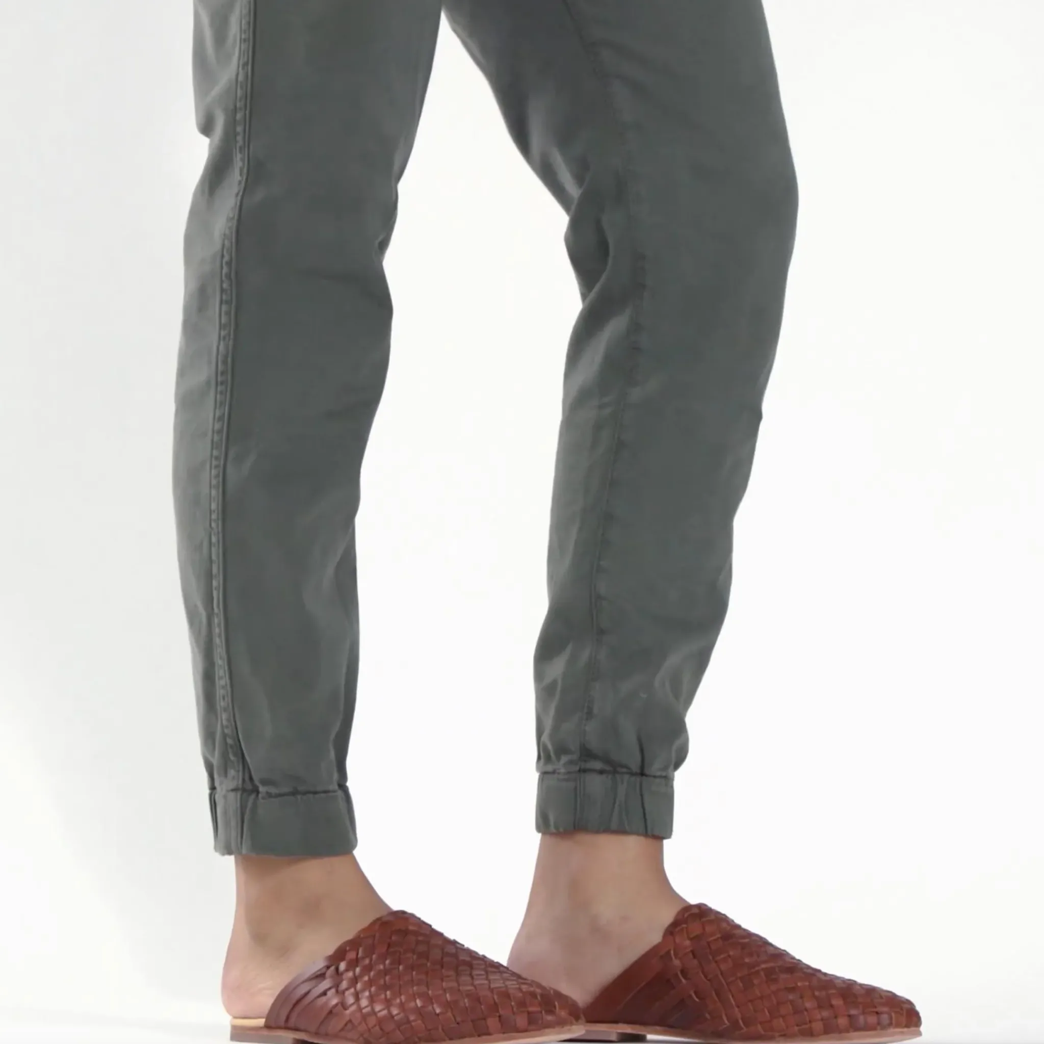 Nisolo Flats & Slip Ons-Go-To Woven Slip On Brandy
