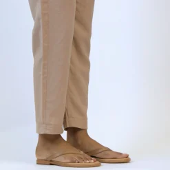 Nisolo Sandals-Isabel Go-To Flip Flop Almond