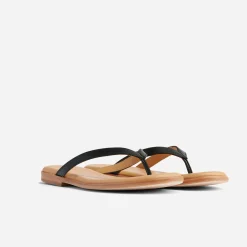 Nisolo Sandals-Isabel Go-To Flip Flop Black