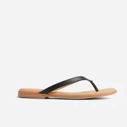 Nisolo Sandals-Isabel Go-To Flip Flop Black