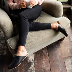 Nisolo Flats & Slip Ons-Lima Slip On Black