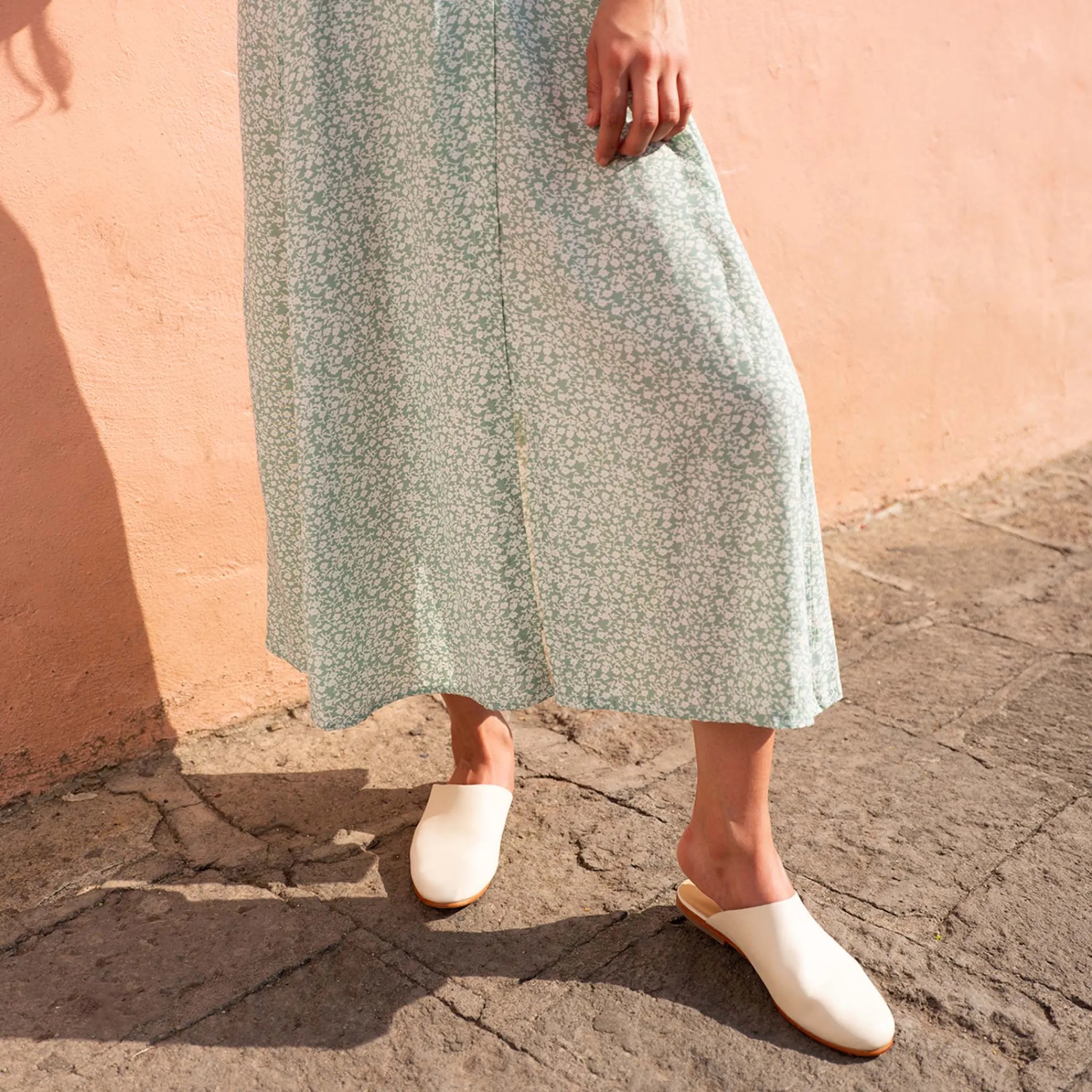 Nisolo Flats & Slip Ons-Lima Slip On Bone