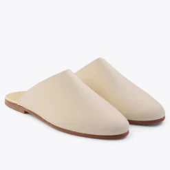 Nisolo Mules-Lima Slip On Bone