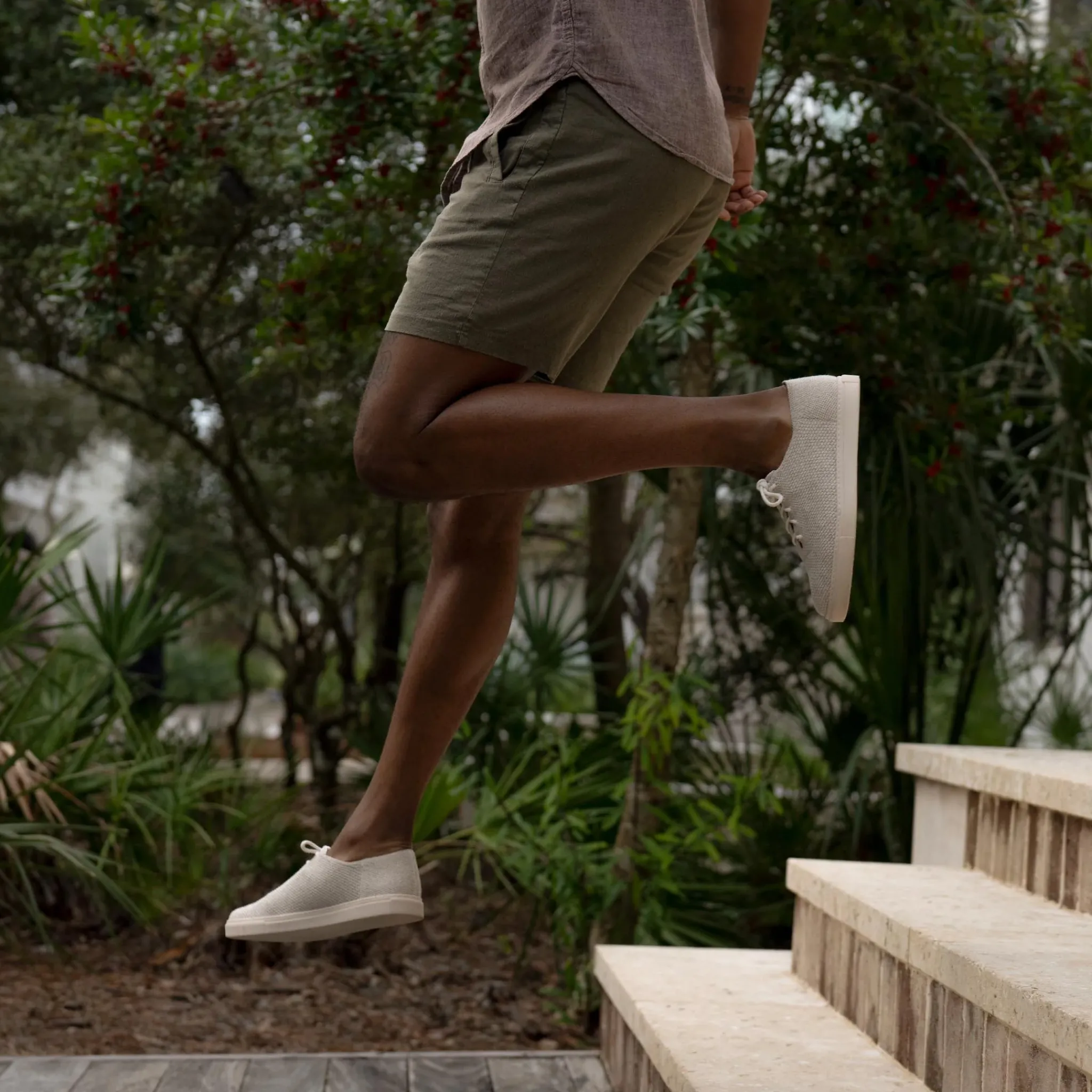 Nisolo Sneakers-Men's 365 Eco-Knit Sneaker Linen