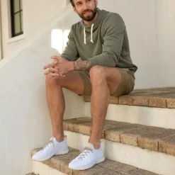 Nisolo Sneakers-Men's All-Day Eco-Knit Sneaker White