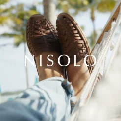 Nisolo Sandals & Slip Ons-Men's Huarache Sandal Brown