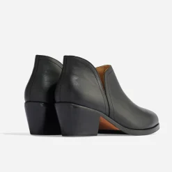 Nisolo Boots-Mia Everyday Ankle Bootie Black/Black