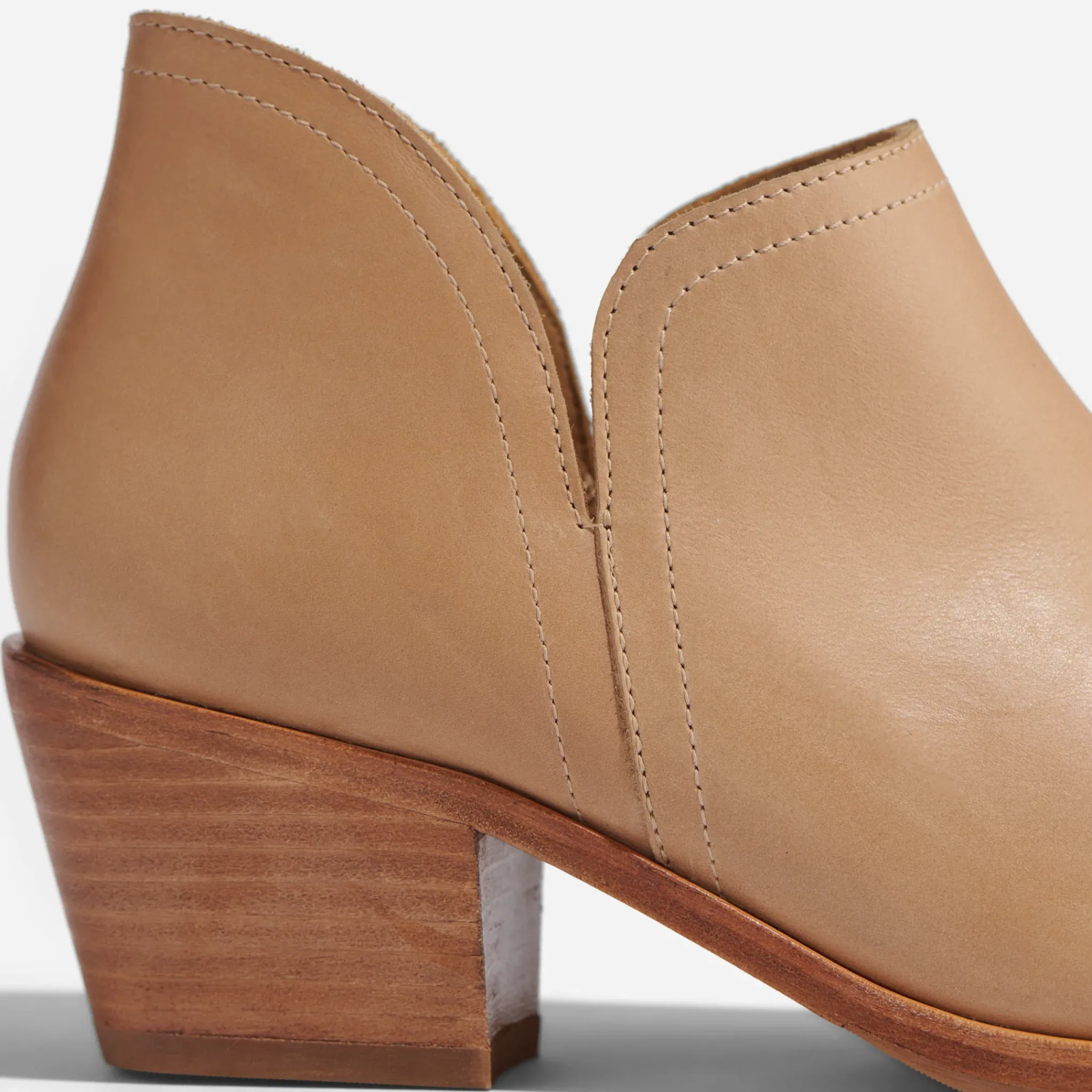 Nisolo Boots-Mia Everyday Ankle Bootie Almond