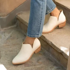 Nisolo Boots-Mia Everyday Ankle Bootie Bone