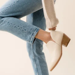 Nisolo Boots-Mia Everyday Ankle Bootie Bone
