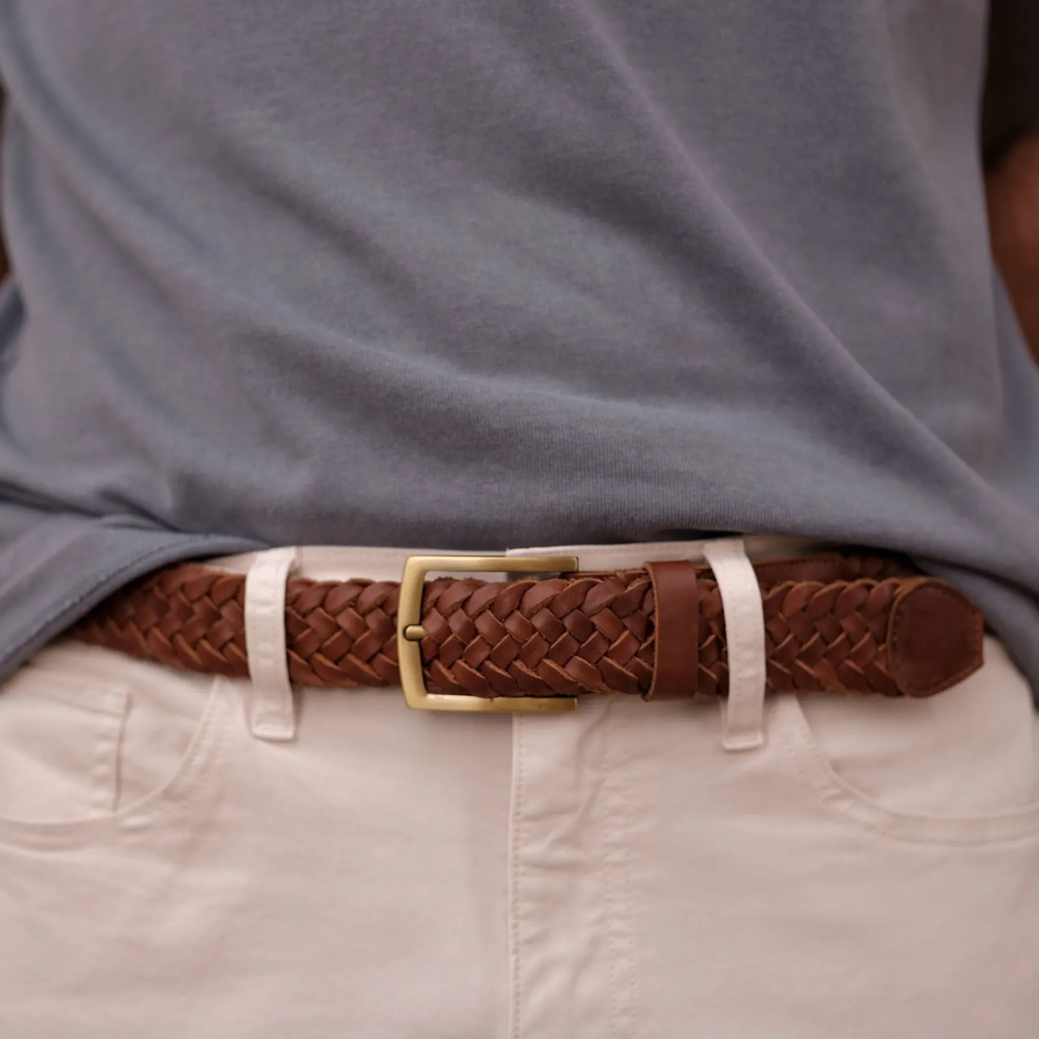 Nisolo Belts-Teyo Belt Brandy