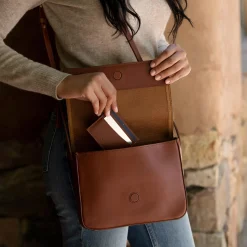 Nisolo Bags & Wallets-Upcycled Leather Card Case Brandy