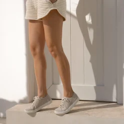 Nisolo Sneakers-Women's Go-To Eco-Knit Sneaker Linen